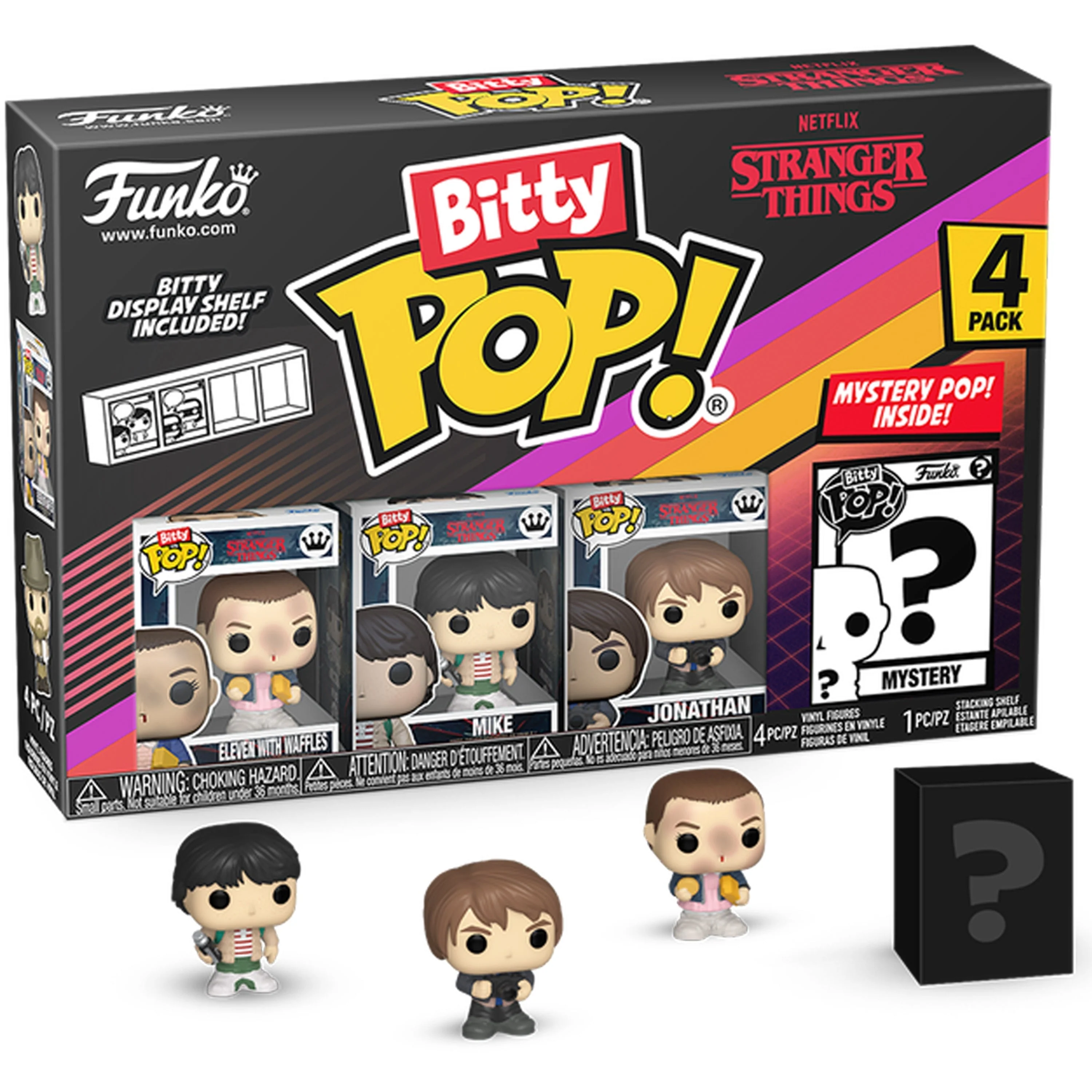 Funko Bitty Pop! Tv: Stranger Things - Eleven 4pk