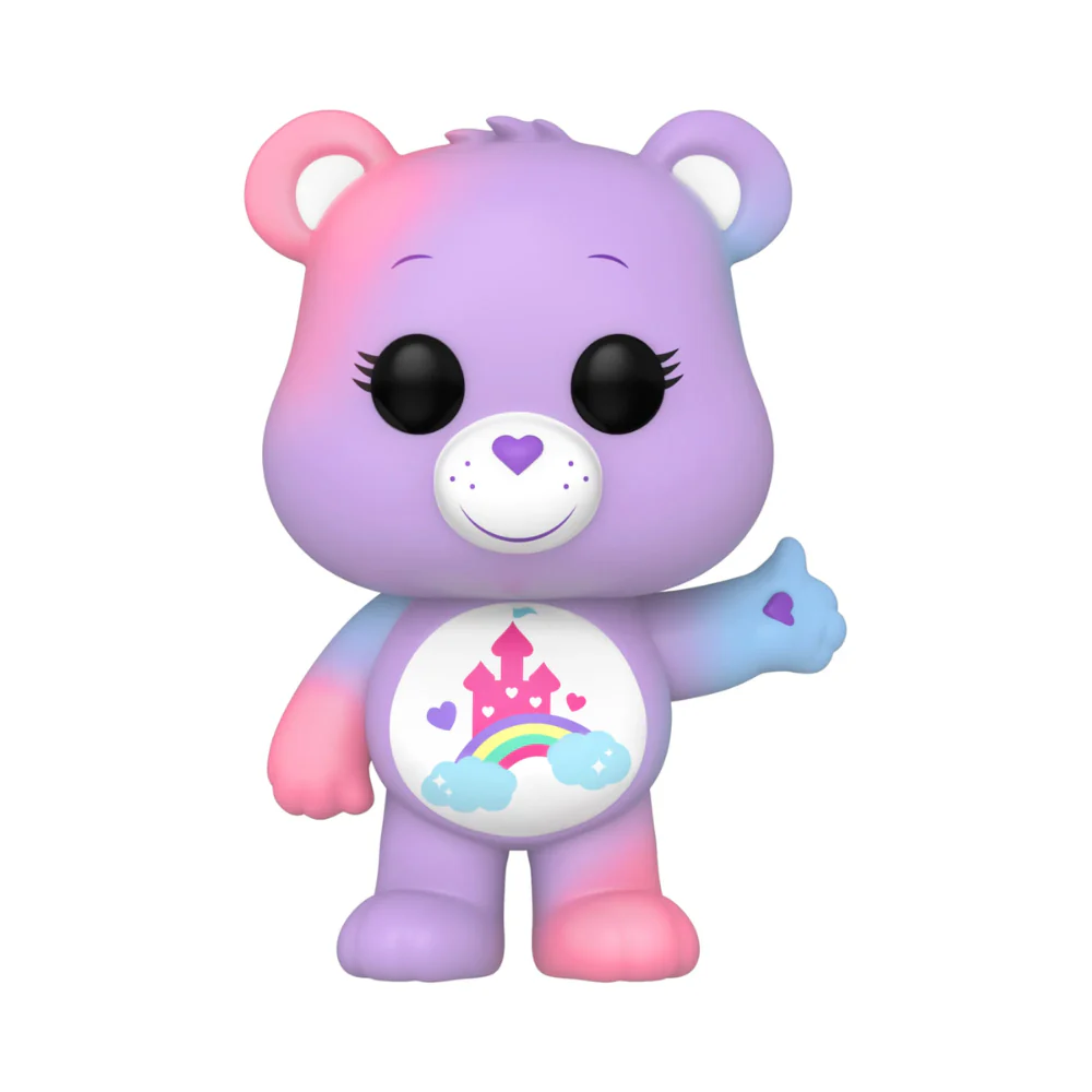 Funko : Care Bears 40th Anniversary - Care-a-Lot Bear (Translucent Glow in the Dark) (Chase of Chase)