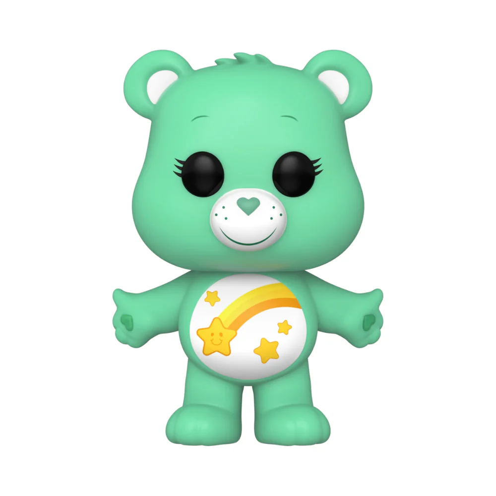 Funko : Care Bears 40th Anniversary - Wish Bear (Flocked) (Chance of Chase)