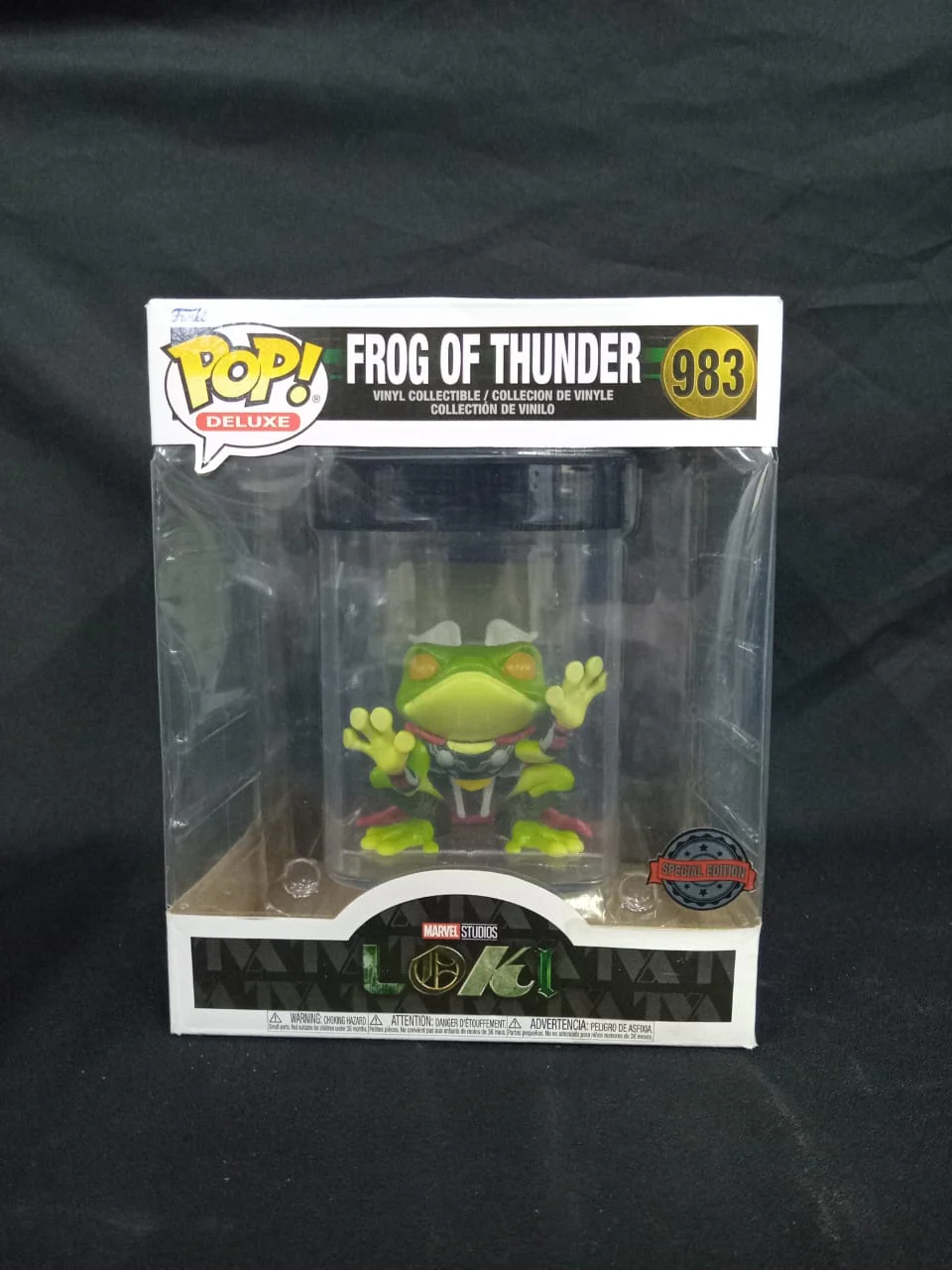 Funko Del Exc : Marvel Loki- Frog of Thunder (Exc) [Damaged Box] - Image 3