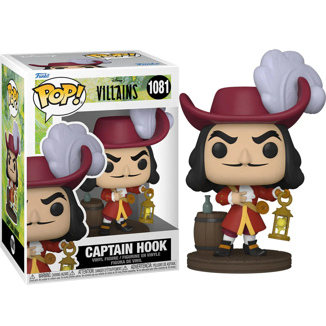 Funko : Disney Villains - Captain Hook (1081) - Image 2