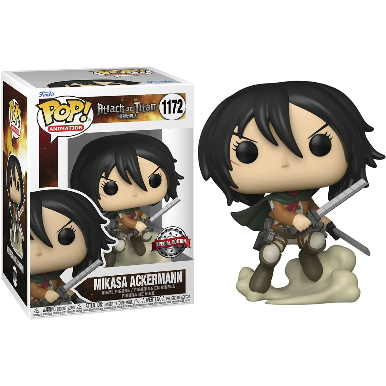 Funko Exc : Attack on Titan - Mikasa Ackerman (1172) - Image 2