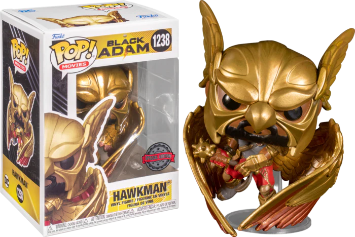 Funko Exc : Black Adam- Hawkman (1238) - Image 2