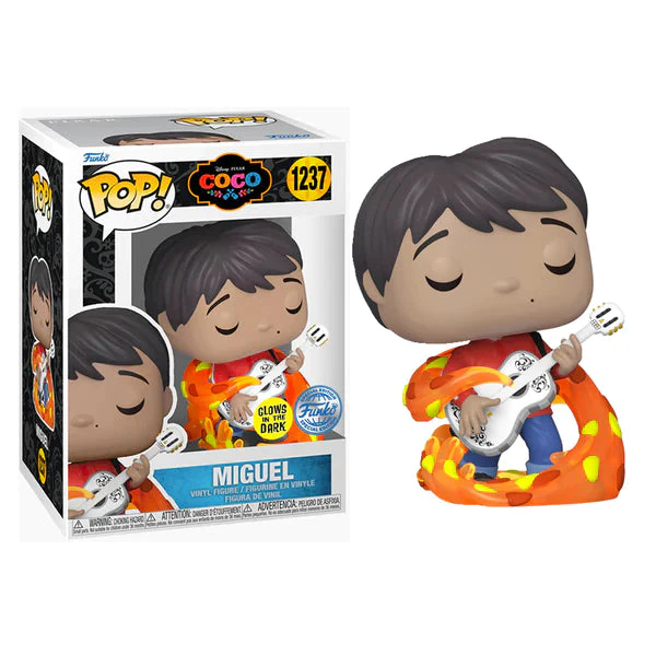 Funko Exc : Disney Coco - Miguel with Guitar (Glow in the Dark) - Image 2