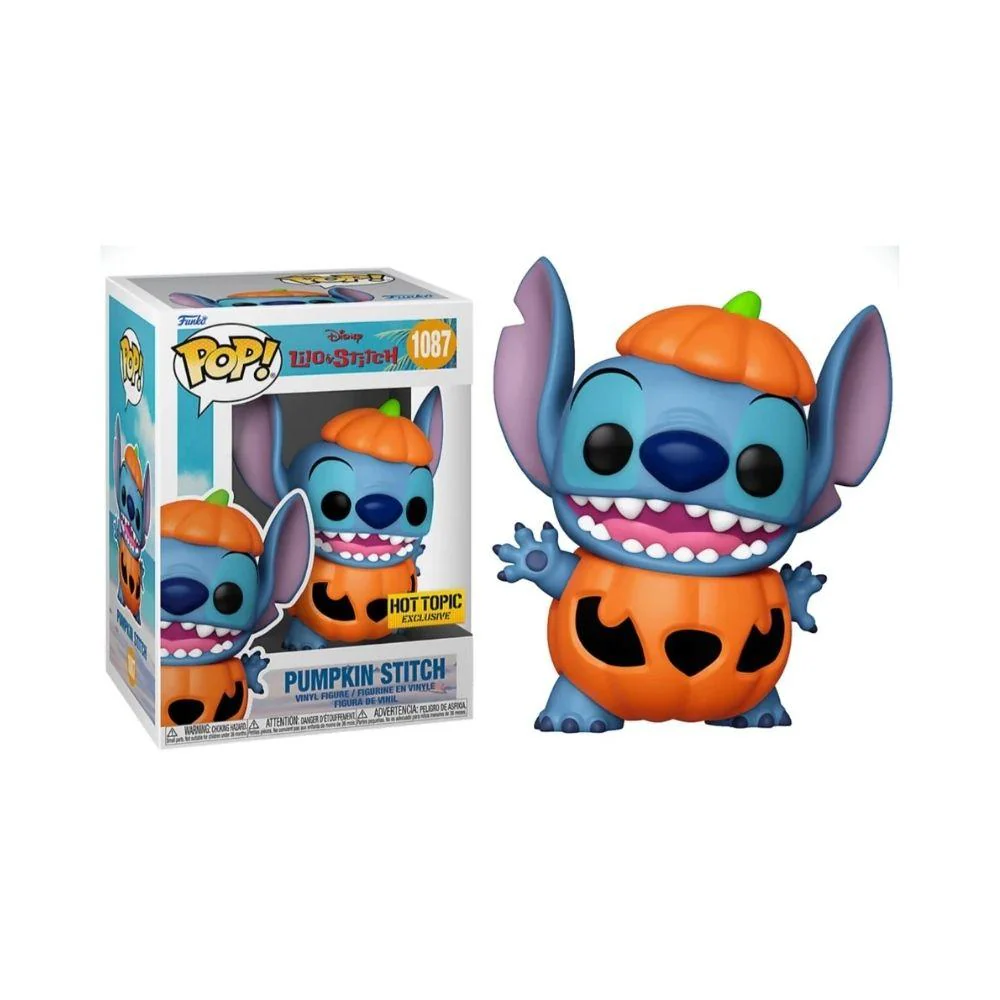 Funko Exc : Disney - Pumpkin Stitch (1087) - Image 2