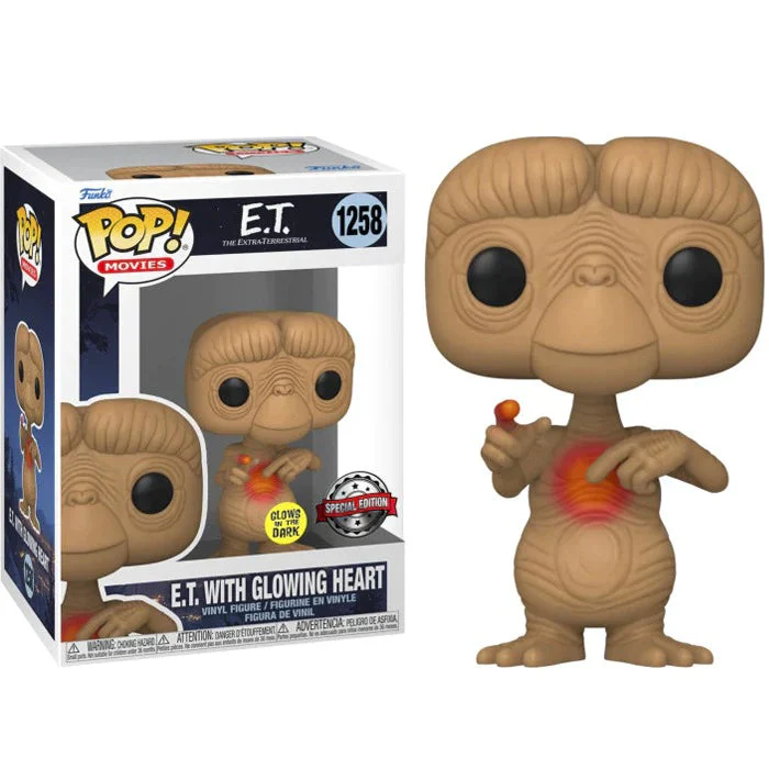 Funko Exc : E.T - E.T with Glowing Heart (1258) - Image 3