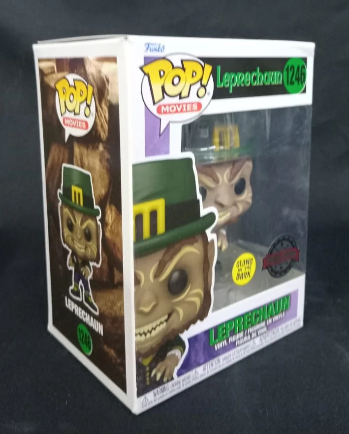Funko Exc : Leprechaun - Leprechaun with Flashlight (Glow in the Dark) (1246) [Damaged Box] - Image 2