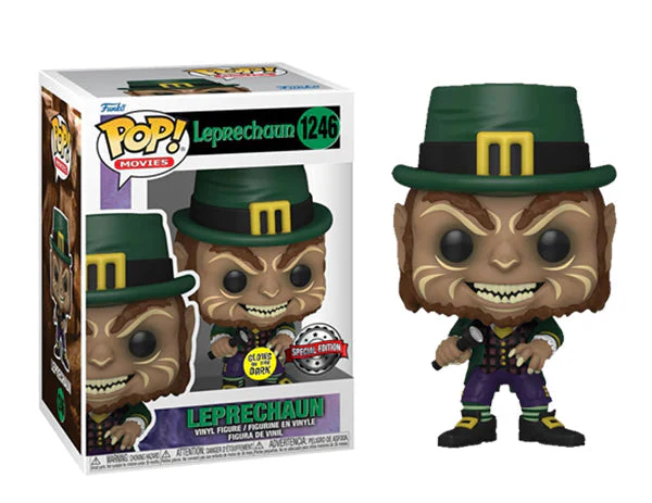 Funko Exc : Leprechaun - Leprechaun with Flashlight (Glow in the Dark) (1246) - Image 2