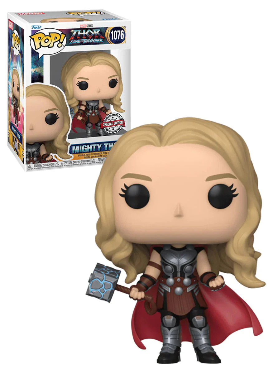 Funko Exc : Marvel - Thor Love and Thunder - Mighty Thor (Without Helmet) (1076) - Image 2