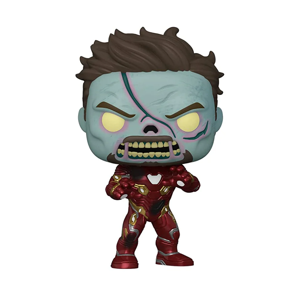 Funko Exc : Marvel What if Series 2 - Zombie Iron Man (Glow in the Dark)