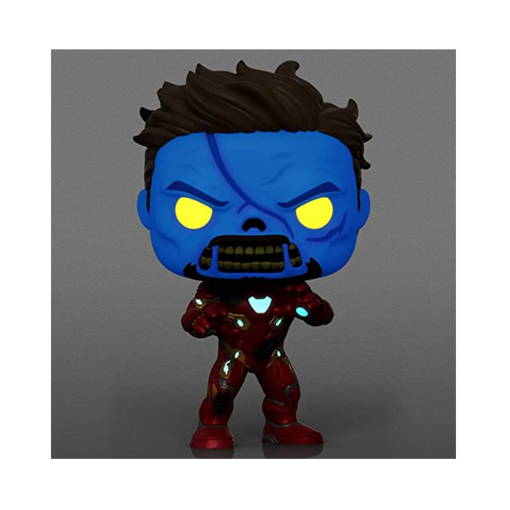 Funko Exc : Marvel What if Series 2 - Zombie Iron Man (Glow in the Dark) - Image 2