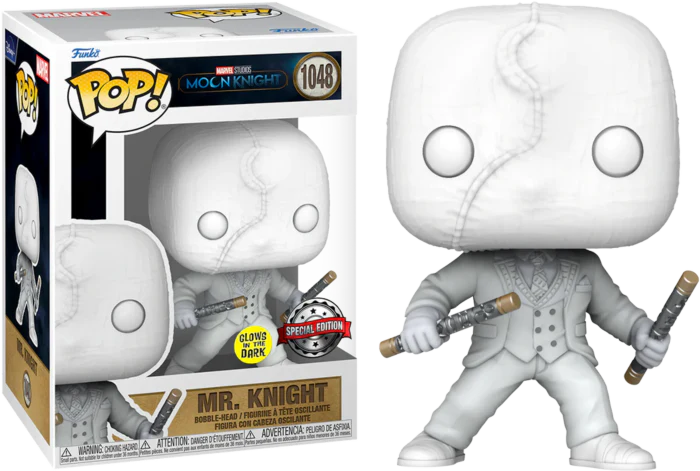 Funko Exc : Moon Knight- Mister Knight (Glow in the Dark) (1048) - Image 2