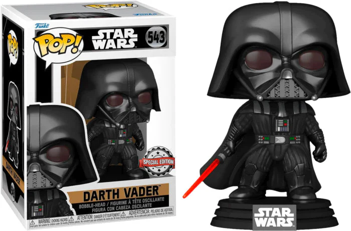 Funko Exc : Obi-Wan Kenobi- Darth Vader Fighting Pose (543) - Image 2