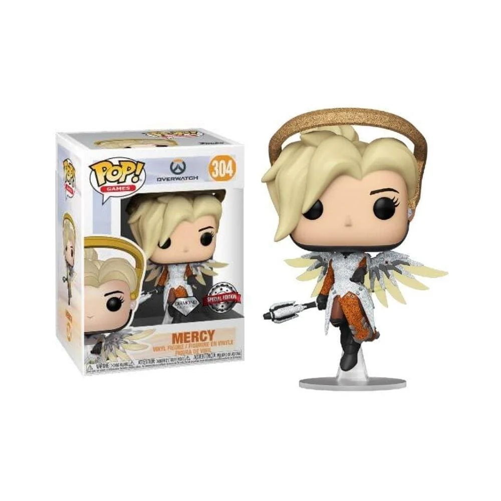 Funko Exc : Overwatch - Mercy - Diamond Collection (304)