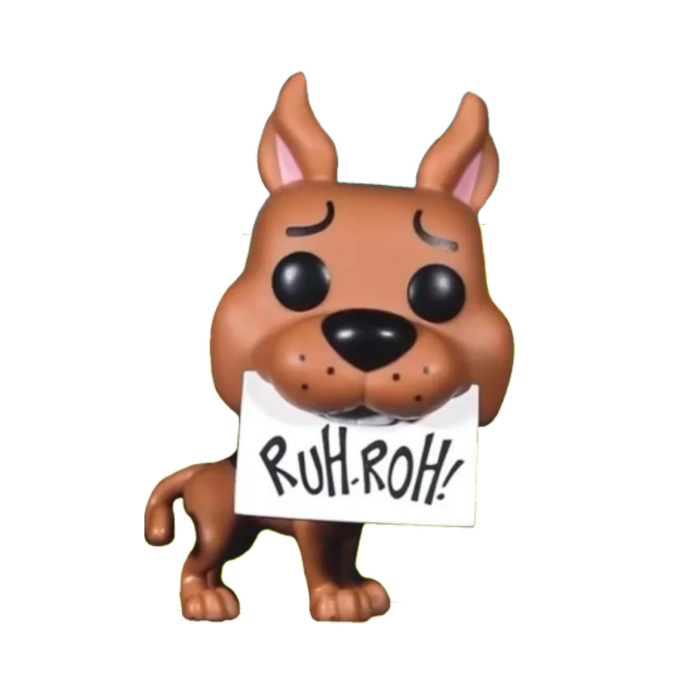 Funko Exc : Scooby Doo : "Ruh-Roh!" Scooby