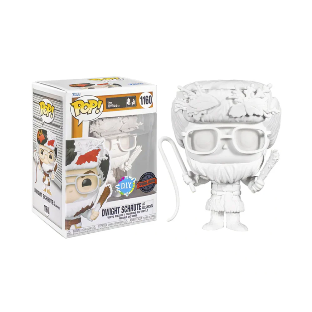 Funko Exc : The Office - Dwight As Belsnickel (DIY) (WHITE) - Image 2