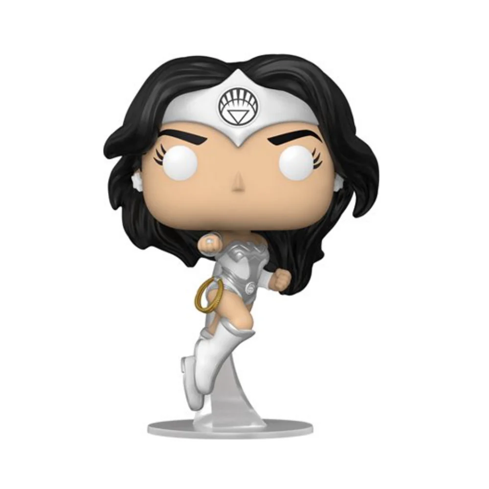 Funko Exc :Wonder Woman 80th - Wonder Woman White Lantern (Glow in the Dark)