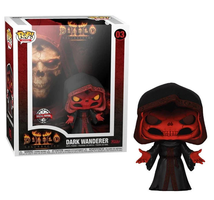 Funko Game Cover Exc : Diablo 2- Dark Wanderer (Glow in The Dark ) (03) - Image 2