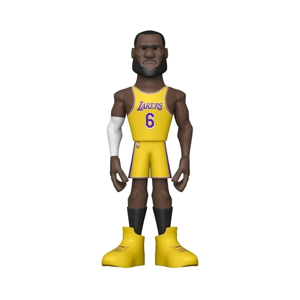 Funko Gold 5" : NBA Lakers - LeBron with chance of Chase