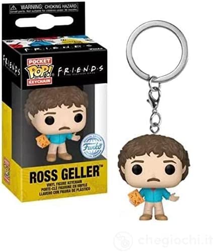Funko Keychain Exc : Friends - 80'S Ross