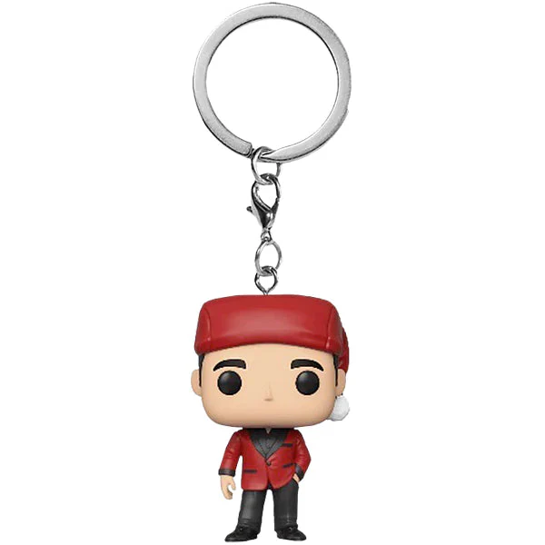Funko Keychain Exc : The Office - Santa Michael