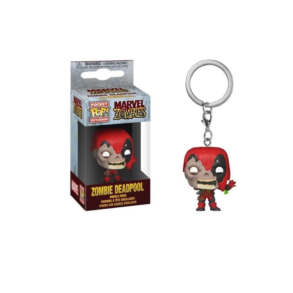 Funko Keychain : Marvel - Deadpool (Zombies)