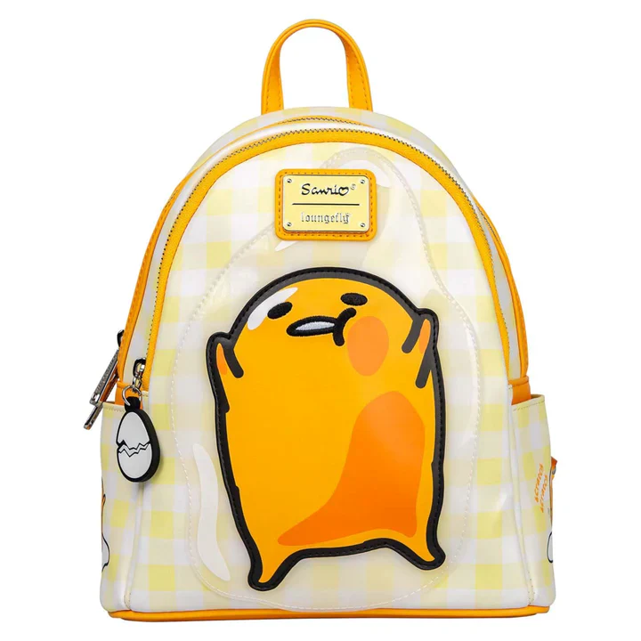 Funko Loungefly! Leather: Sanrio Gudetama Squish Mini Backpack