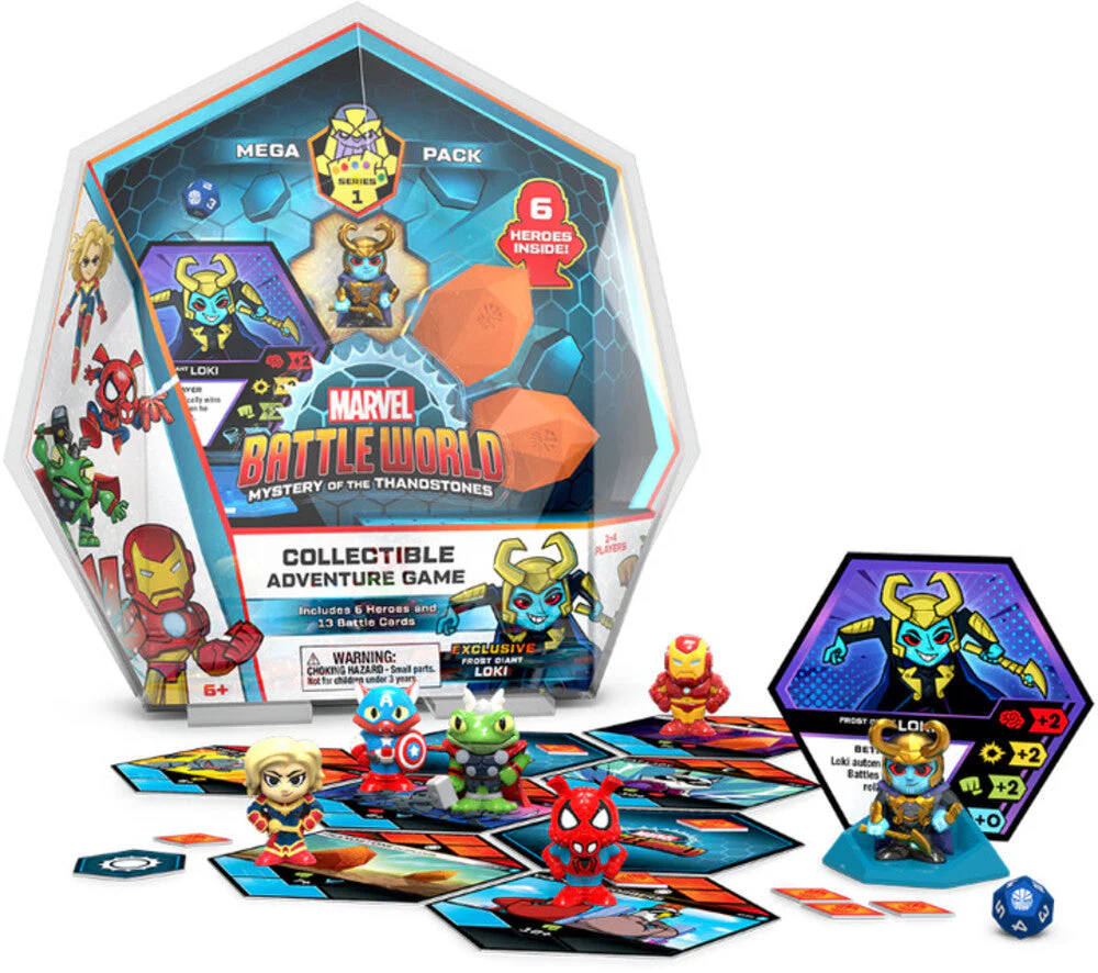 Funko Marvel Battleworld: S1 Mega Pack- Loki (Frost Giant) - Image 2