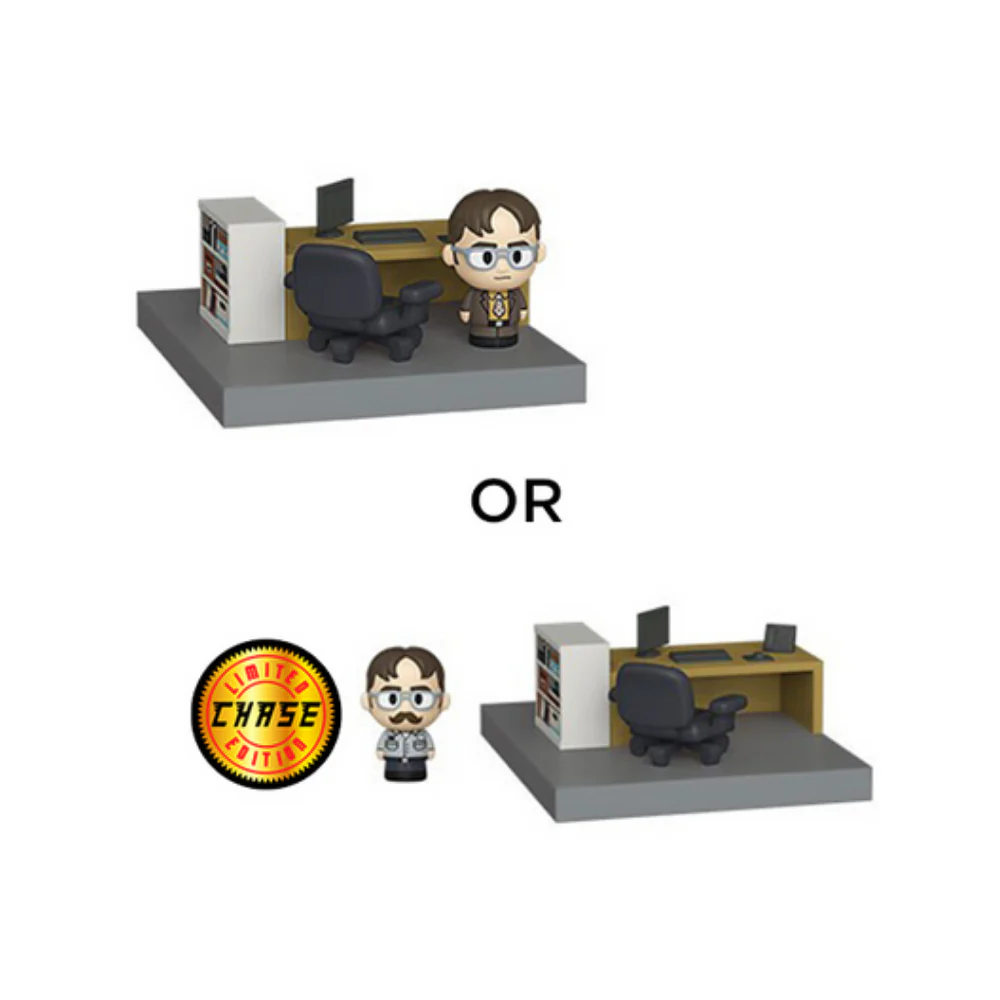 Funko Mini Moments : The Office - Dwight ( Chance of Chase) - Image 2