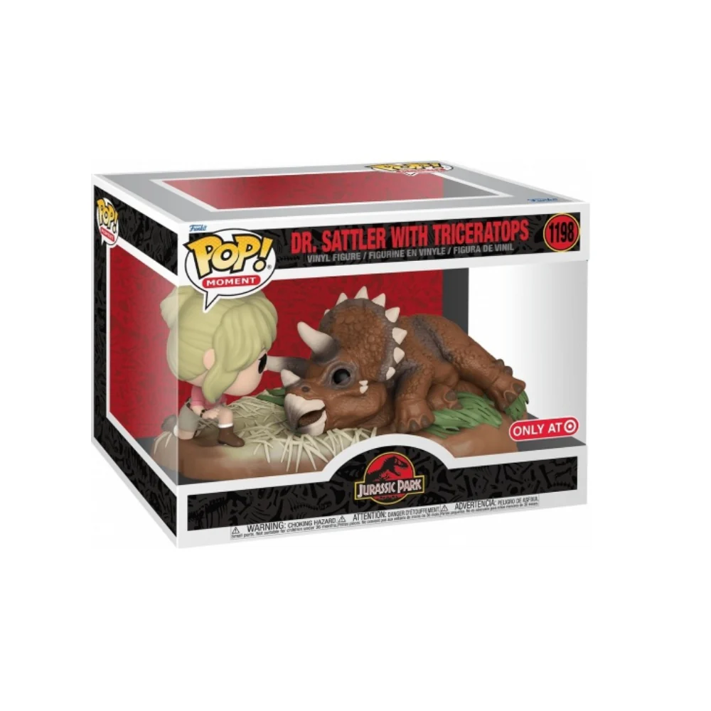 Funko Moment : Jurassic Park - Dr. Sattler & Triceratop - Image 2