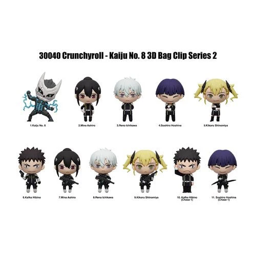 Monogram  Kaiju No. 8 3D Foam Bag Clip - Image 2
