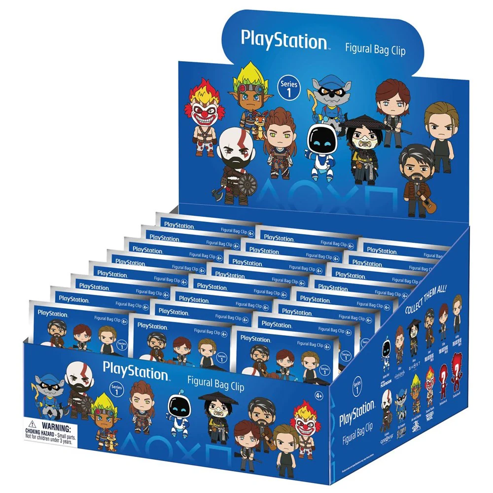 Monogram Playstation 3D Foam Bag Clip, Series 1