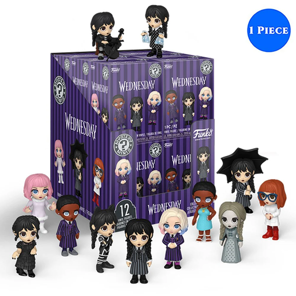 Funko Mystery Mini  Tv  Wednesday - 12pc PDQ