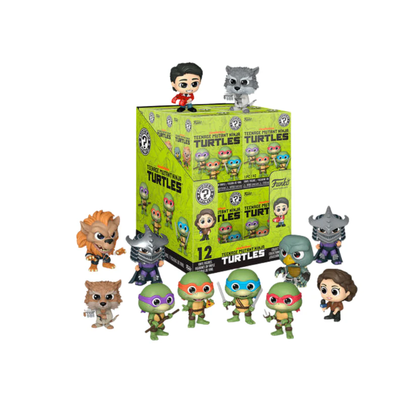 Funko Mytery Mini Animation: Teenage Mutant Ninja Turtles 2 (1 Single)