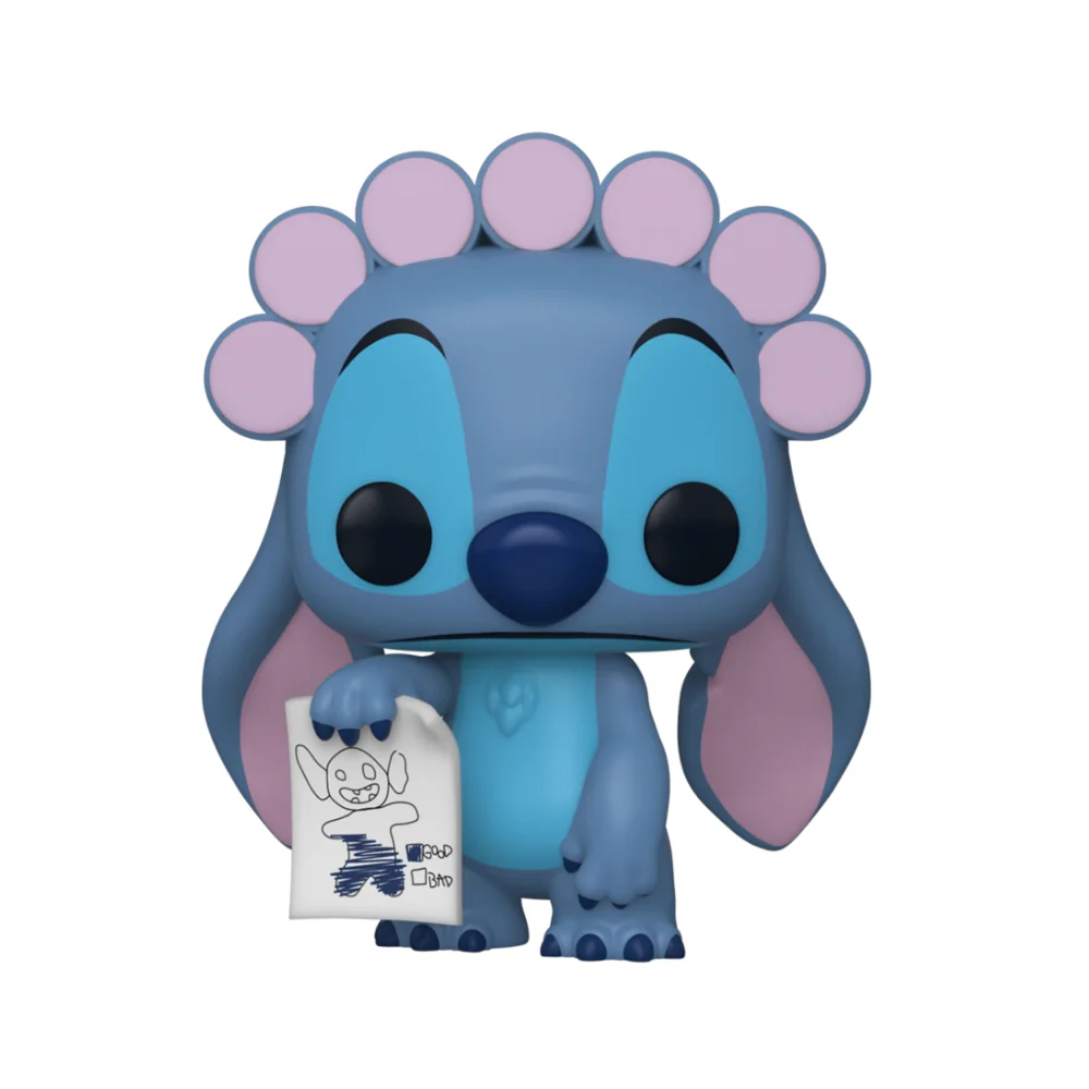 Funko NYCC Exc 2021 : Lilo & Stitch- Stitch in Rollers with Drawing (1124)