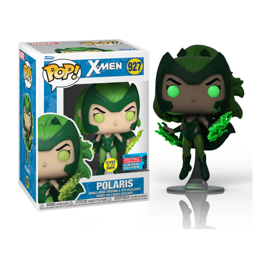 Funko NYCC Exc 2021 : Marvel - Polaris (Glow in the Dark) - Image 2