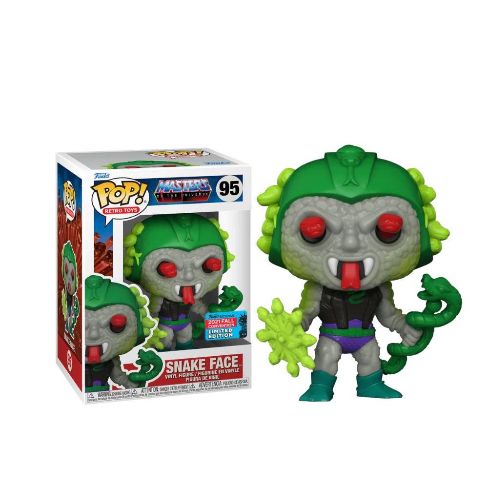 Funko NYCC Exc 2021 : Masters of the Universe - Snake Face (95) - Image 2