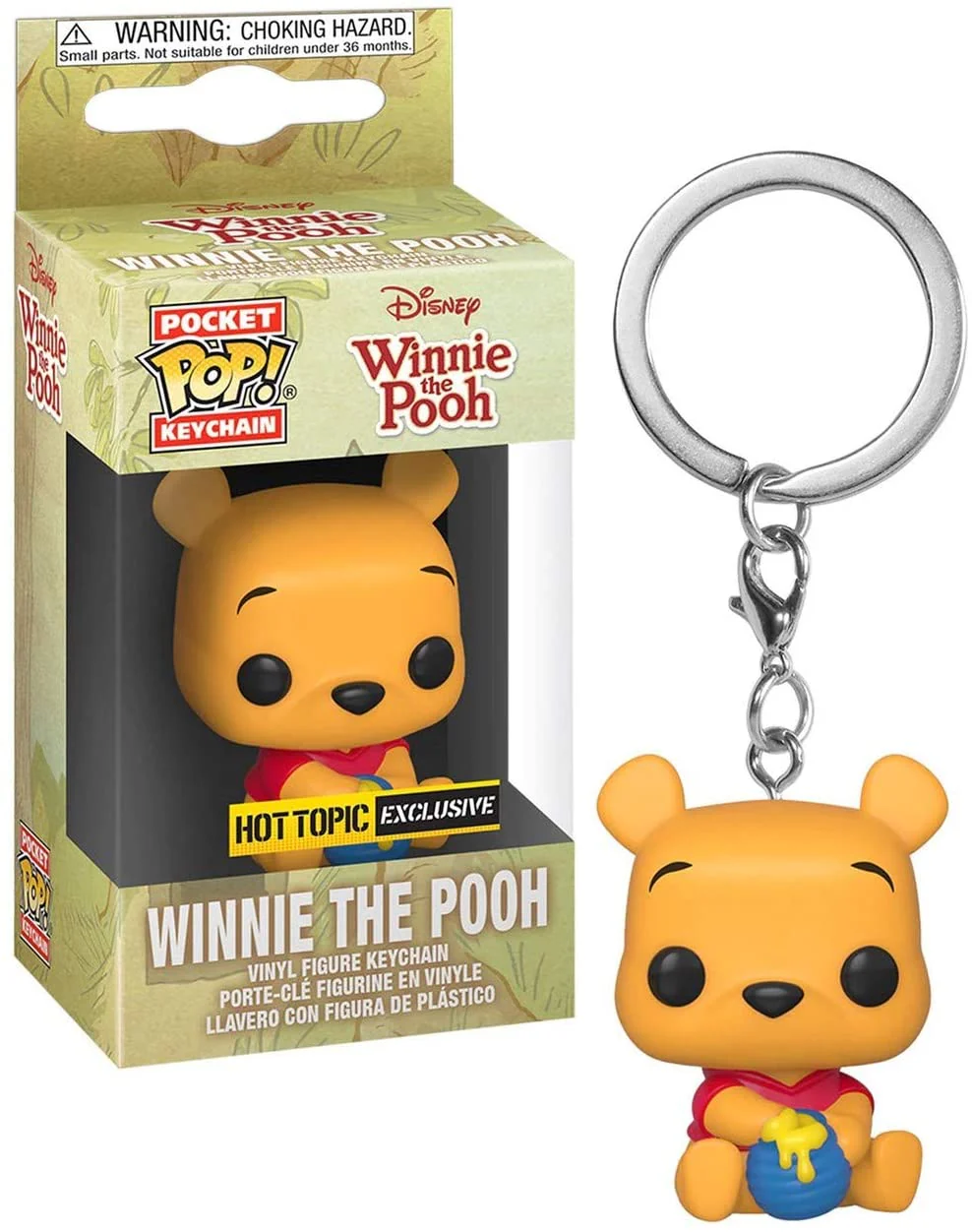 Funko Pocket Pop! Keychain: Winnie the Pooh(Exc), Action Figure - 45287