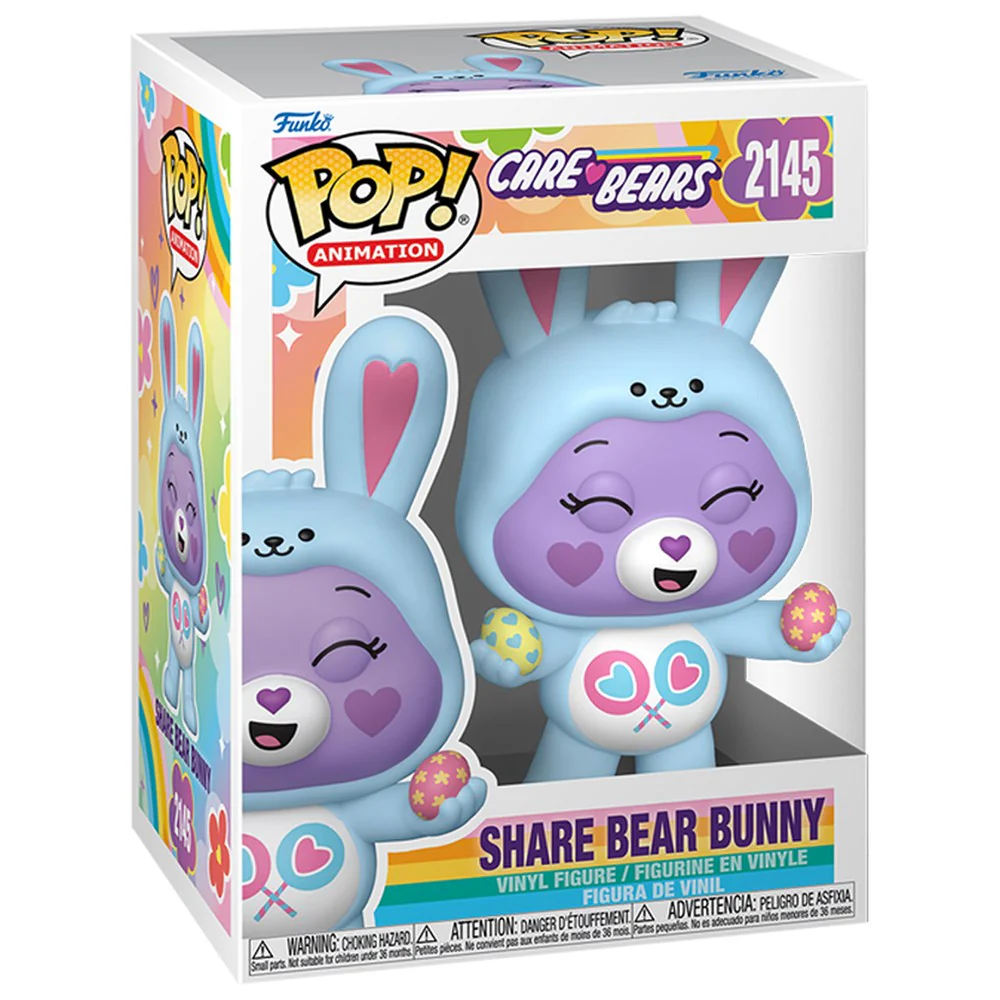 Funko Pop  Animation  Care Bears Spring - Share Bunny - Image 2