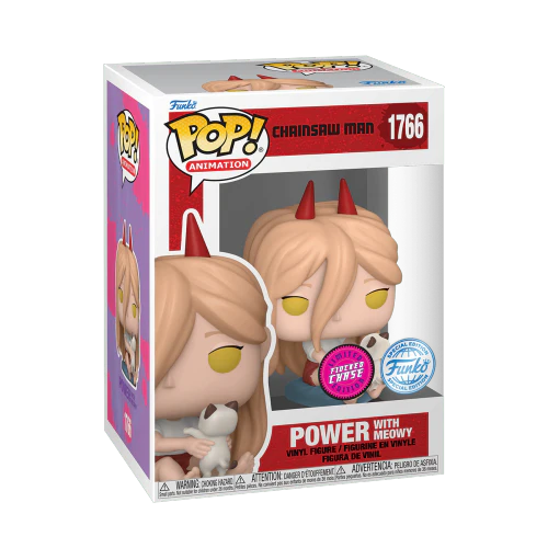 Funko Pop! Animation: Chainsaw Man - Power Meowy chase