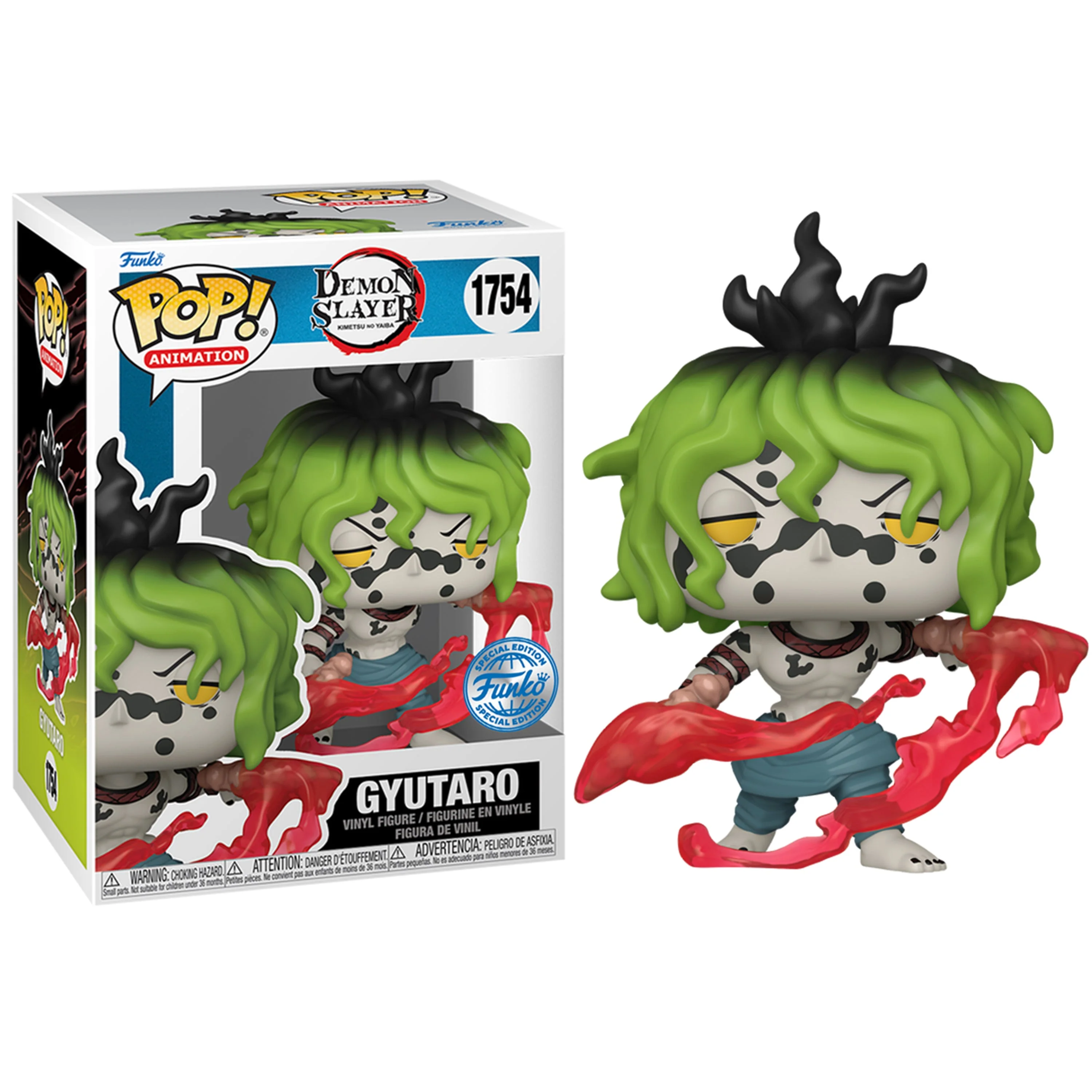 Funko Pop Animation: Demon Slayer - Gyutaro Blood AttackExc - Image 2