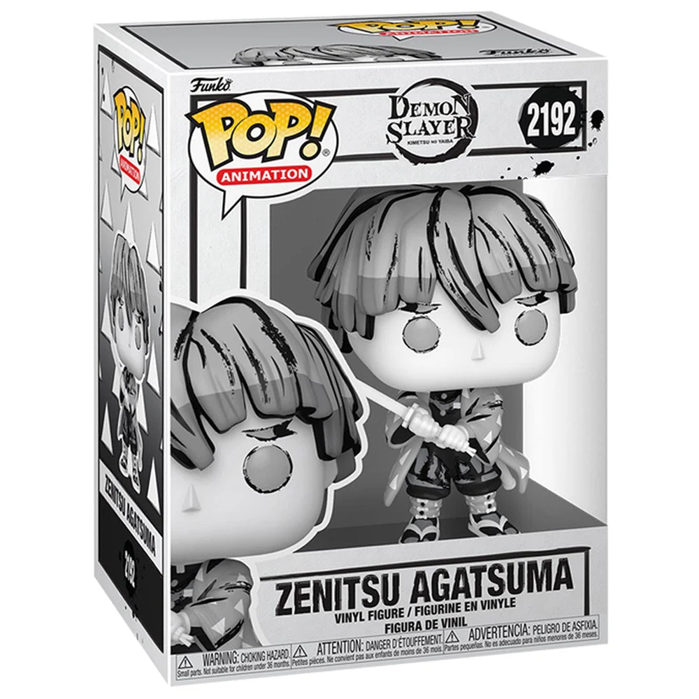 Funko Pop Animation: Demon Slayer - Zenitsu (Sumi-Ink) - Image 2
