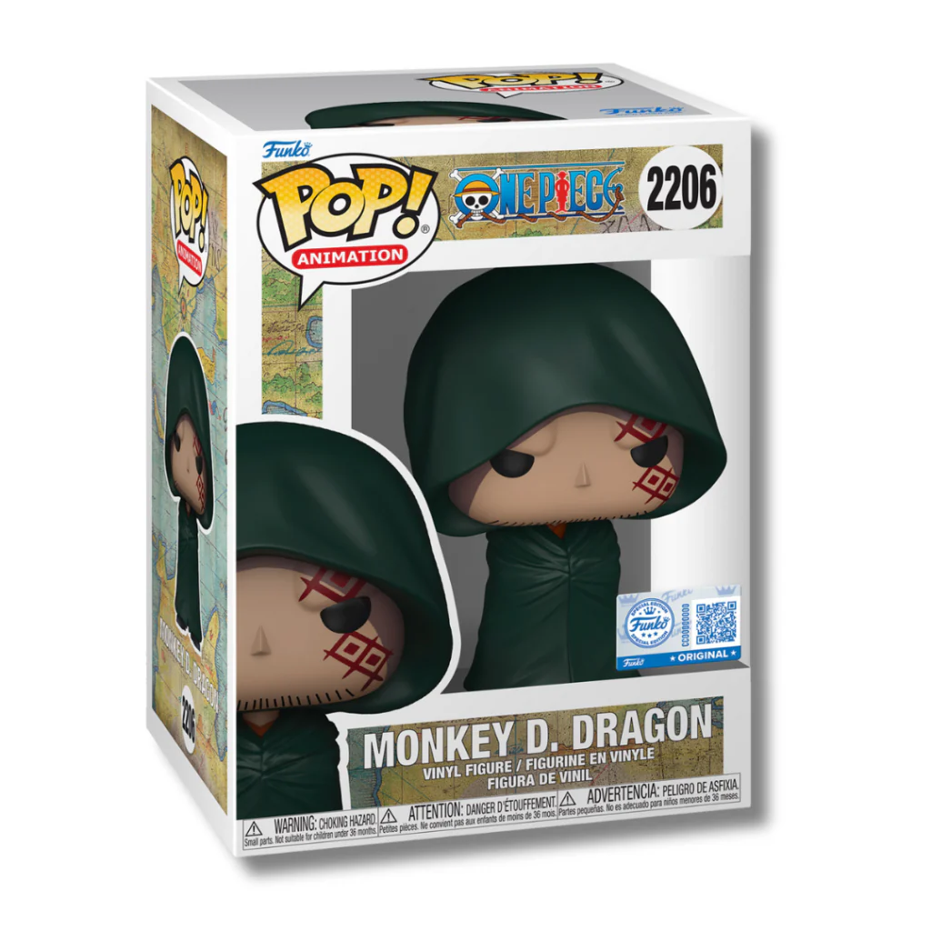 Funko Pop Animation: One Piece S12 - Monkey D. Dragon (Exc) with chase - Image 2