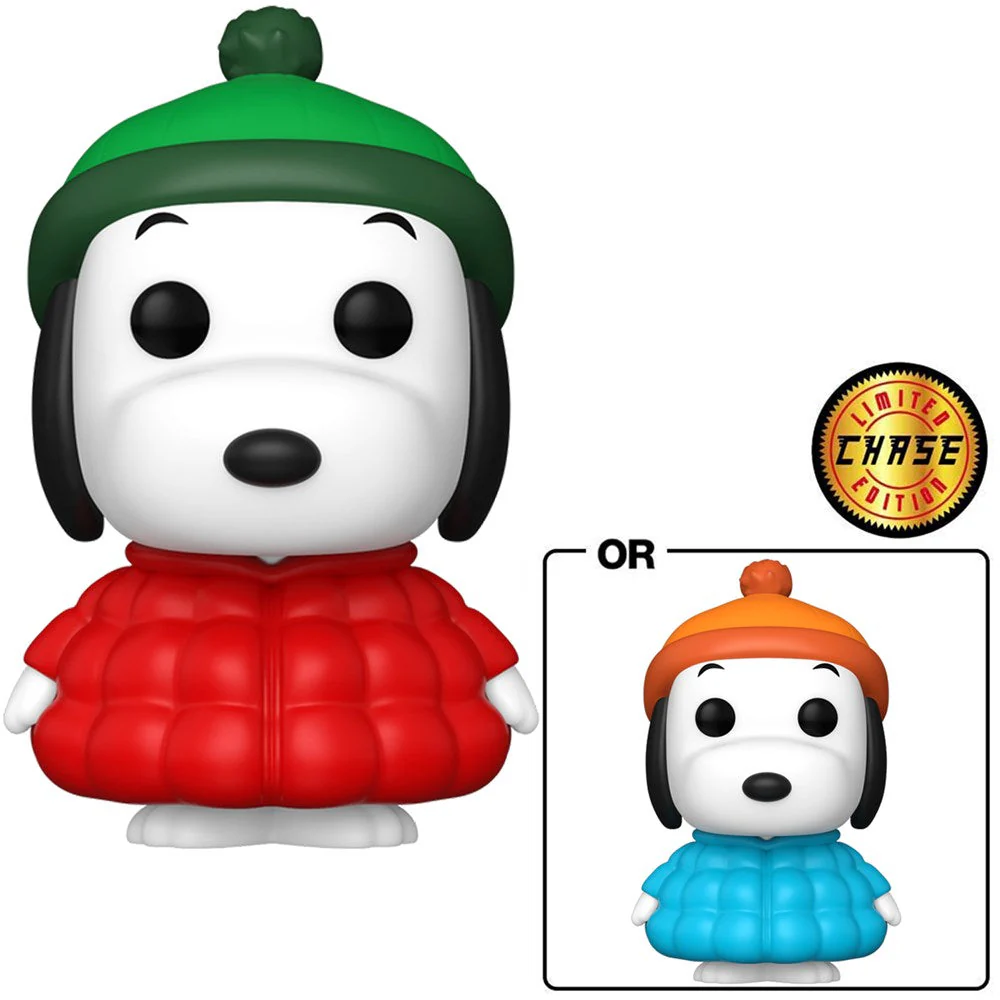 Funko Pop! Animation: Peanuts S7 - Snoopy in Coat CHASE