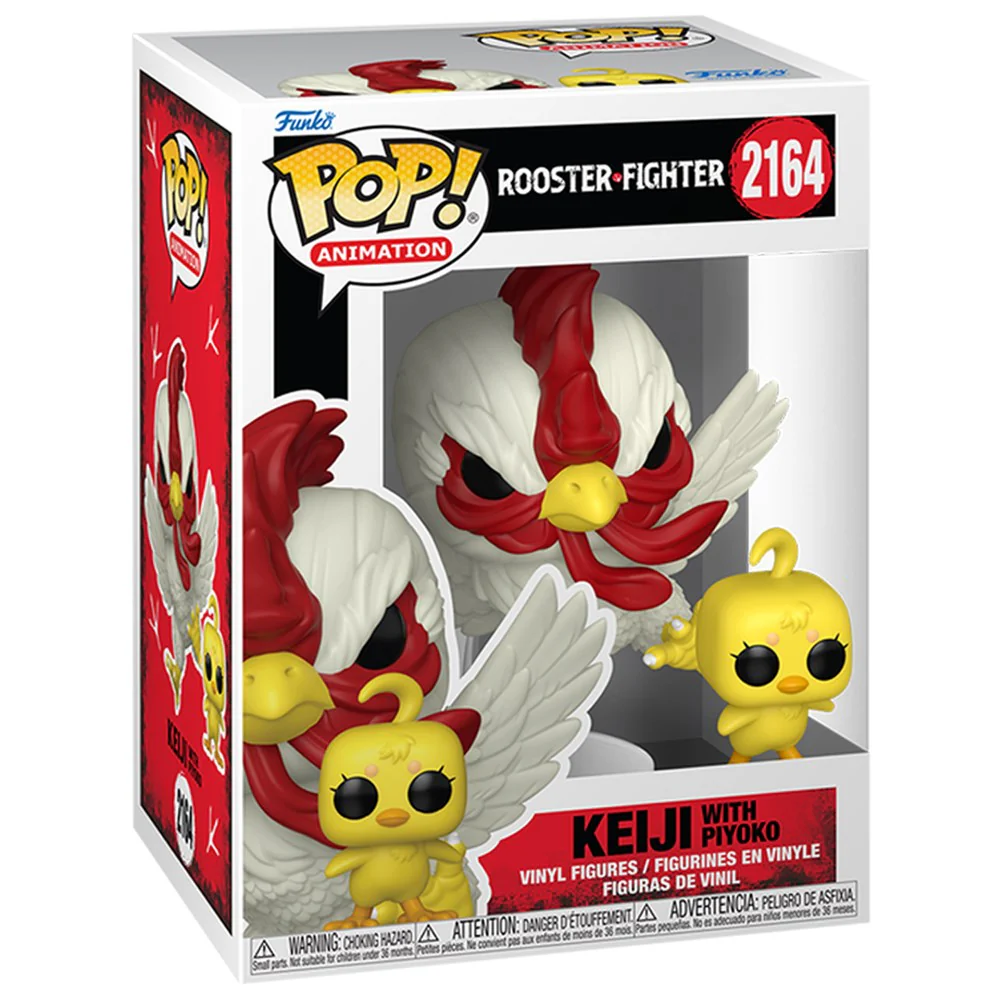 Funko Pop  Animation  Rooster Fighter - Keiji & Piyoko - Image 2