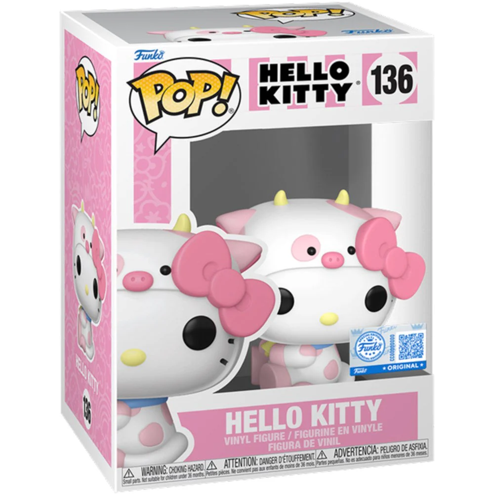 Funko Pop Animation Sanrio - Hello Kitty In Cow Cosplay (Exc) - Image 2