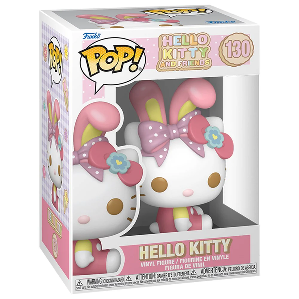 Funko Pop  Animation  Sanrio - Hello Kitty Spring - Hello Kitty with Bunny Ears - Image 2