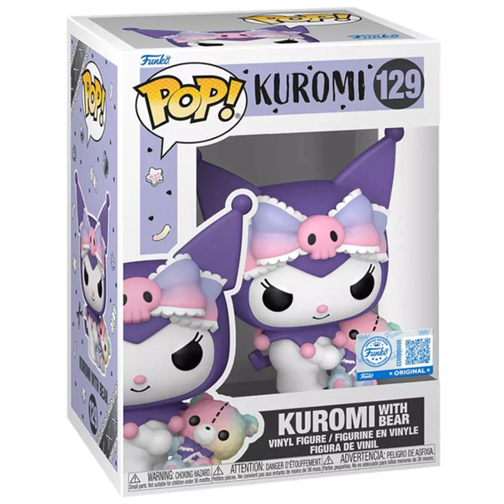 Funko Pop  Animation  Sanrio - Kuromi with Bear - Image 2