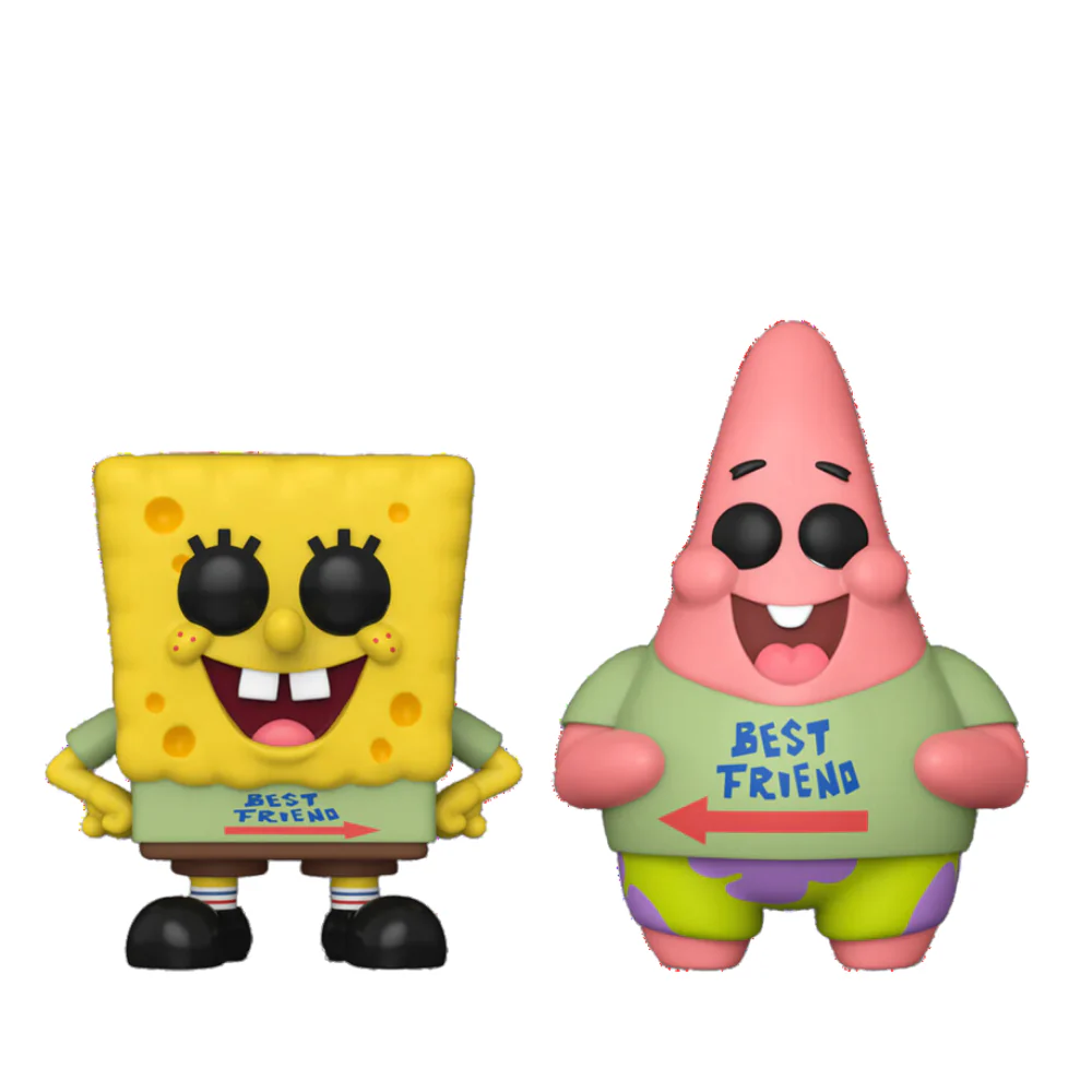 Funko: Pop! Animation: SpongeBob - Best Friends 2pk (Exc)