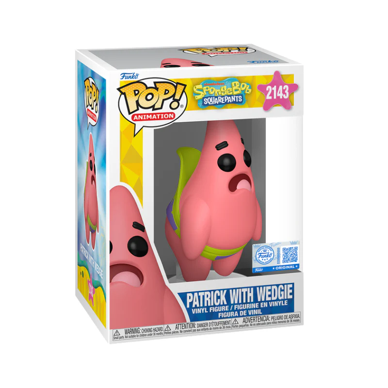 Funko Pop Animation: Spongebob - Patrick with Wedgie - Image 2